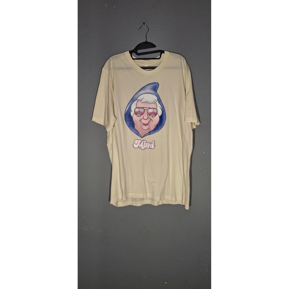 Bella Canvas Mimi Character Graphic T-Shirt Cream Short Sleeve 2XL